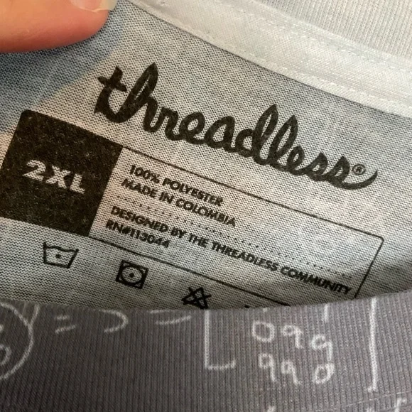 Threadless Math Physics Graphic Tee - Picture 6 of 7